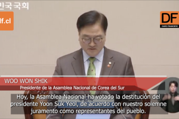 <p>Ahora en DF | El Parlamento de Corea del Sur aprueba la destitución del presidente Yoon Suk Yeol</p>