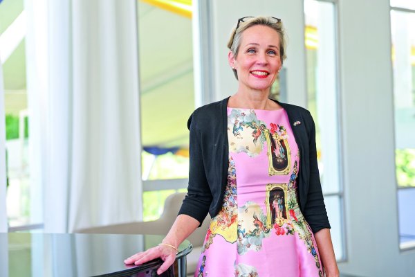 <p>La directora general de Comercio Exterior del Ministerio de Asuntos Exteriores de Suecia, Camilla Mellander. Foto: Manuel Urzua</p>
