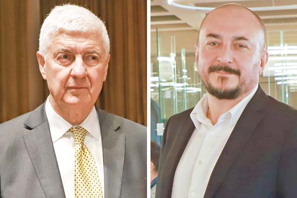 <p>Javier Etcheberry, director del Servicio de Impuestos Internos (SII). Ricardo Pizarro, defensor nacional del contribuyente (Dedecon). Fotos: Julio Castro y Archivo</p>