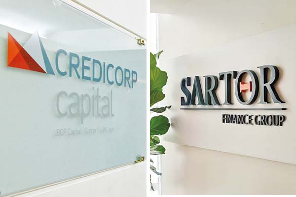 <p>Los fondos mutuos peruanos de Credicorp Capital que invirtieron en Sartor AGF</p>