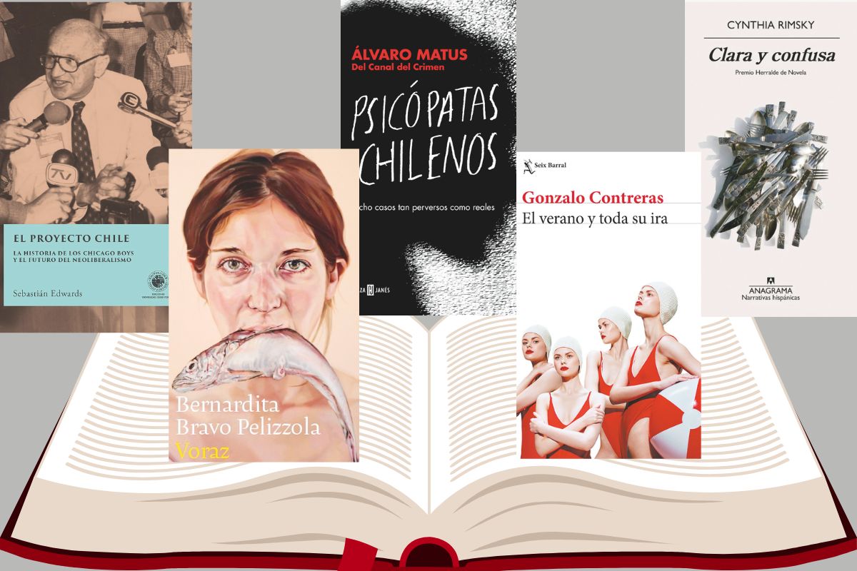 <p>Cinco lecturas chilenas para disfrutar en verano</p>