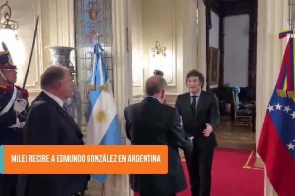 <p>Ahora en DF SUD | Milei recibe al líder opositor venezolano Edmundo González en Argentina</p>
