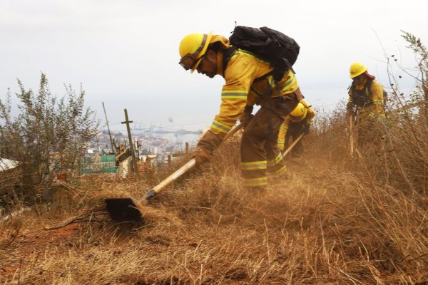 <p>Conaf advierte alto riesgo de incendios este domingo, con “evento inédito” de altas temperaturas y fuertes vientos de Valparaíso a La Araucanía</p>
