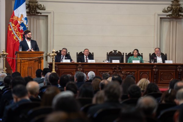 <p>El Presidente Boric inauguró la nueva edición de Congreso Futuro. Foto: Presidencia</p>