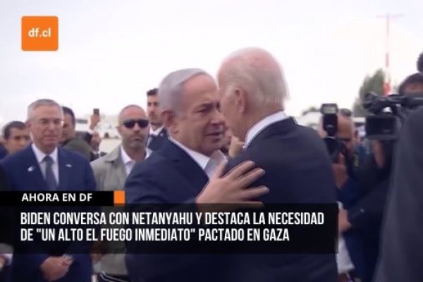 <p>Ahora en DF | Biden conversa con Netanyahu y destaca la necesidad de "un alto el fuego inmediato" pactado en Gaza</p>