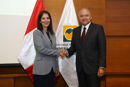 Julia Torreblanca es electa presidenta de la Sociedad Nacional de Minería, Petróleo y Energía de Perú para 2025-2026