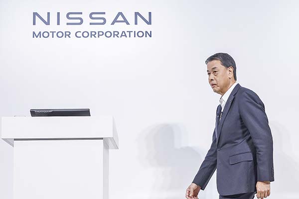 <p>Makoto Uchida, director ejecutivo de Nissan. Foto: Bloomberg</p>