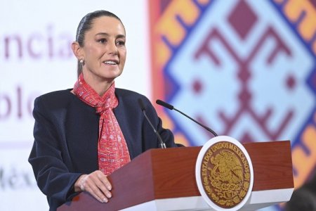Sheinbaum mantiene la calma tras amenaza de Trump de más gravámenes al acero