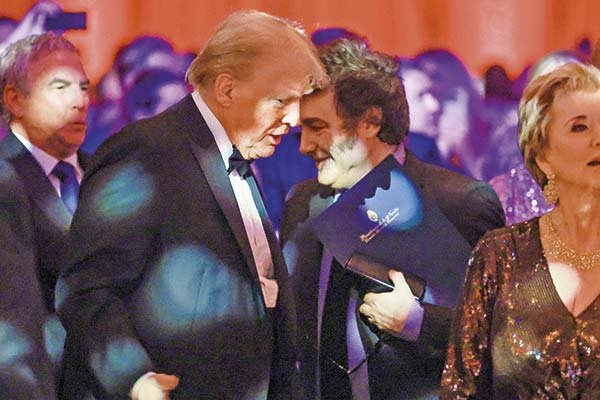 La guerra comercial pone a prueba la política exterior de Javier Milei