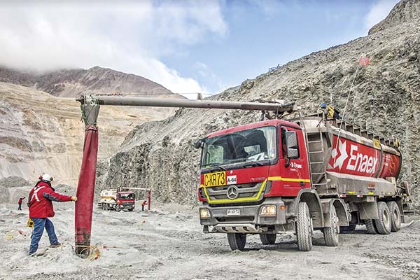 Utilidades de Enaex crecen 4% en 2024 y más de la mitad de sus ingresos provinieron de sus operaciones fuera de Chile