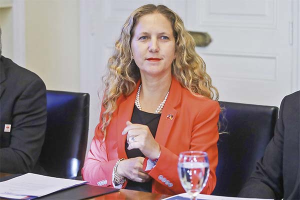 <p>Rosario Navarro, presidenta de la Sofofa. Foto: Aton</p>