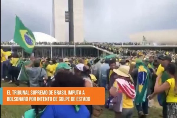 <p>Ahora en DF SUD | El Tribunal Supremo de Brasil imputa a Bolsonaro por intento de golpe de Estado</p>
