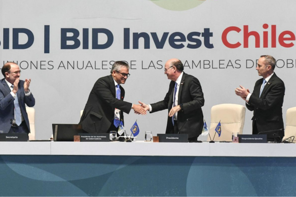5 mil asistentes de 59 países, once acuerdos y US$40 millones en beneficios para economía chilena: los números que dejó el encuentro anual del BID
