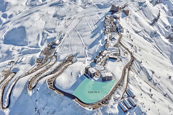 Acreedores de Valle Nevado ponen a la venta terreno por US$ 3 millones en el centro de esquí