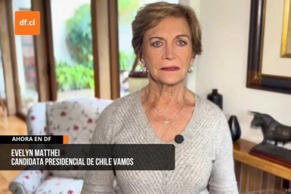 <p>Ahora en DF | Matthei por idea de un nuevo proceso constituyente: “Los chilenos ya han dicho dos veces que no”</p>