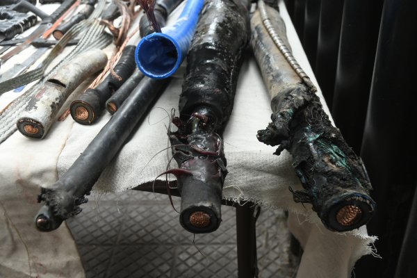 Robo de cables en 2024 fue equivalente a la distancia entre las regiones Metropolitana y La Araucanía
