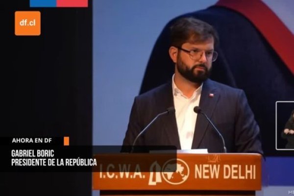 <p>Ahora en DF | Gira en India: Boric sostiene que Trump "pretendiera ser un nuevo emperador"</p>