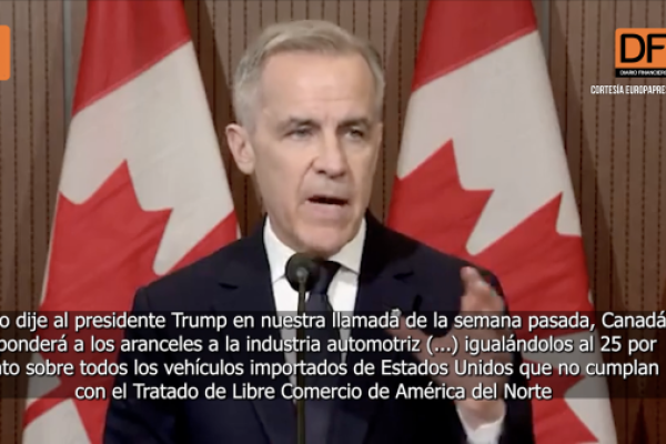 <p>Ahora en DF | Canadá responde a Trump con aranceles del 25% a los vehículos que no cumplan el tratado de libre comercio</p>