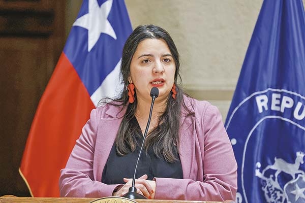 <p>La directora de Presupuestos, Javiera Martínez.</p>