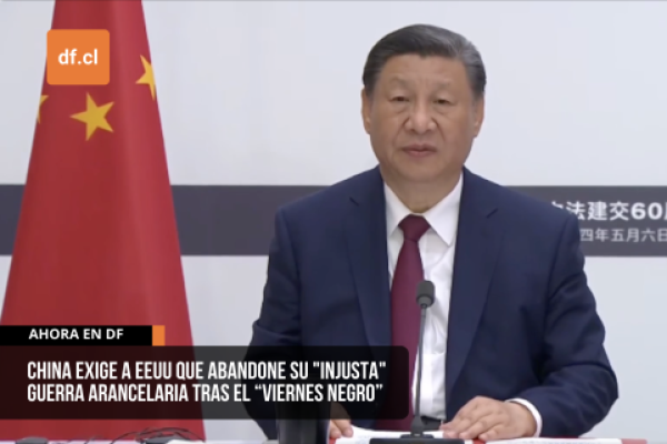 <p>Ahora en DF | China exige a EEUU que abandone su "injusta" guerra arancelaria tras el "viernes negro"</p>
