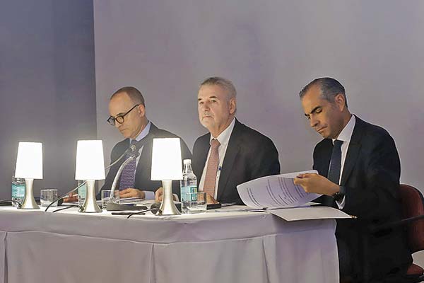 <p>De izq. a der.: Javier Bitar, Baltazar Sánchez y Óscar Zarhi. Foto: Verónica Ortíz</p>