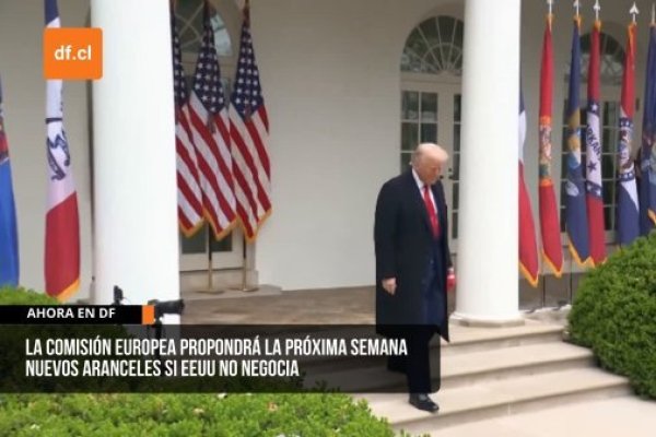 <p>Ahora en DF | La Comisión Europea propondrá la próxima semana nuevos aranceles si EEUU no negocia</p>