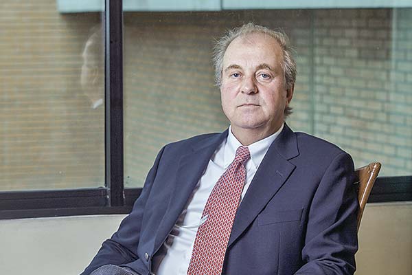 <p>Javier Gras, presidente de Socovesa. Foto: Verónica Ortíz</p>