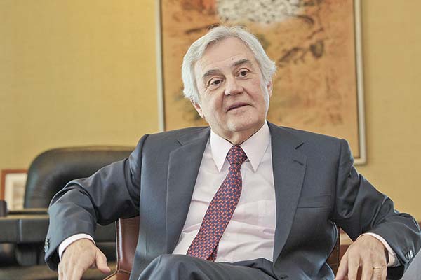 <p>Roberto Angelini, presidente de Empresas Copec. Foto: Rodolfo Jara</p>