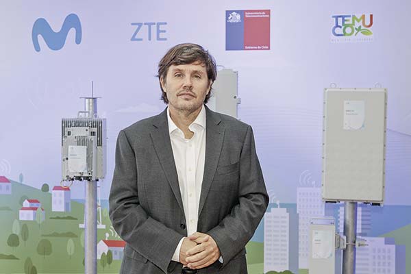 <p>Cristián Schalscha, director de mercado B2C de Movistar Chile anunció en Temuco su plan de renovación de red 5G.</p>
