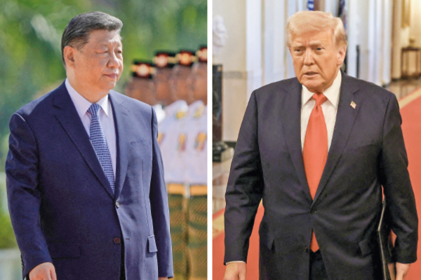 <p>El Presidente Chino, Xi Jinping, y su par estadounidense, Donald Trump. Fotos: Reuters</p>