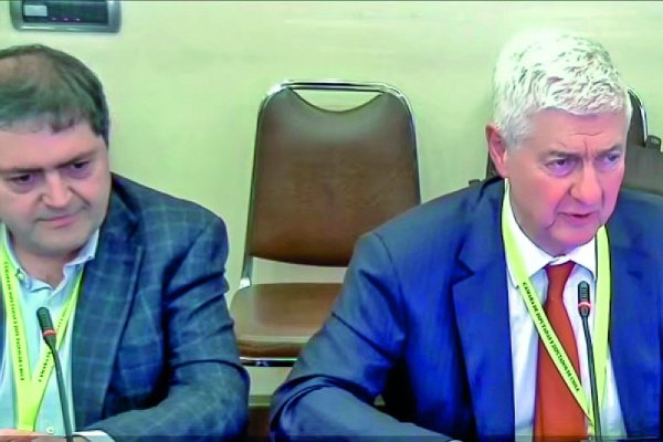 <p>El director del SII, Javier Etcheberry, expuso junto a Jorratt en la comisión de Hacienda de la Cámara.</p>