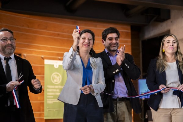 <p>La ministra de Ciencia y vocera (s), Aisén Etcheverry, durante la inauguración. Foto: MinCiencia</p>