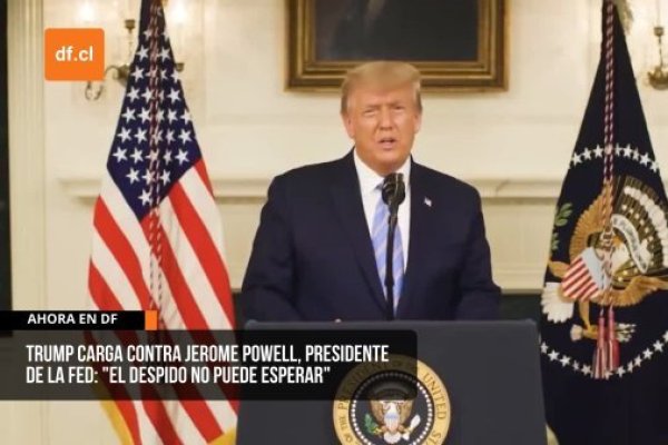 <p>Ahora en DF | Trump carga contra Jerome Powell, presidente de la FED: "El despido no puede esperar"</p>
