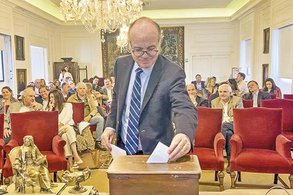<p>Antonio Walker, ahora reelecto presidente de la Sociedad Nacional de Agricultura (SNA).</p>
