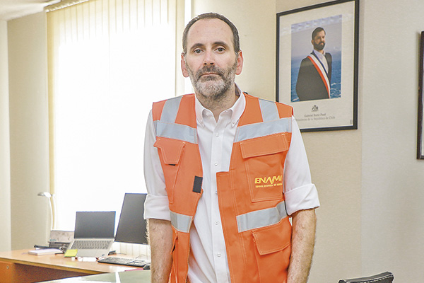 <p>Iván Mlynarz, vicepresidente ejecutivo de Enami. Foto: Jonathan Duran</p>