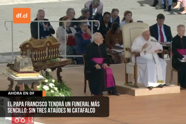 <p>Ahora en DF | El Papa Francisco tendrá un funeral más sencillo: sin tres ataúdes ni catafalco</p>