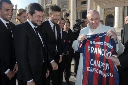 El adiós a su hincha más ilustre: San Lorenzo lamenta la muerte del Papa Francisco