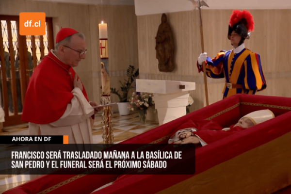 <p>Ahora en DF | Papa Francisco será trasladado mañana a la Basílica de San Pedro y el funeral será el próximo sábado</p>