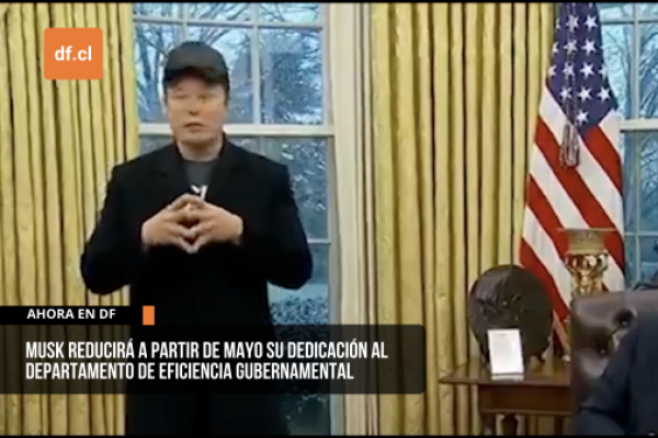 <p>Ahora en DF | Elon Musk anuncia que reducirá "significativamente" su participación en el gobierno de Donald Trump</p>