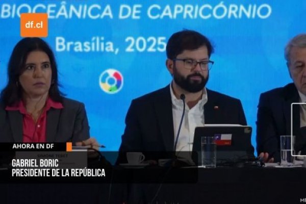 <p>Ahora en DF | Boric reitera que Chile responderá con “más integración” frente a conflicto arancelario</p>
