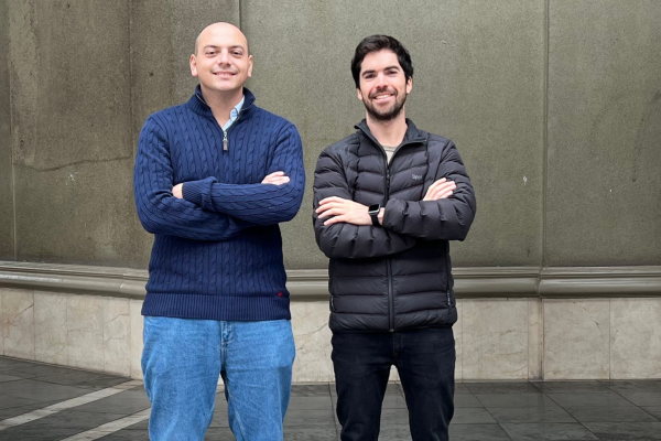 <p>Nicolás Bravo y Martín Álamos, de SaveMoney.</p>