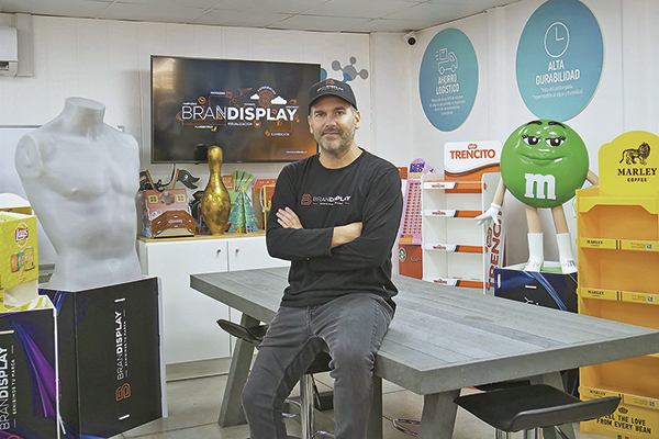 Matías Guerrero, fundador y gerente general de Brandisplay.