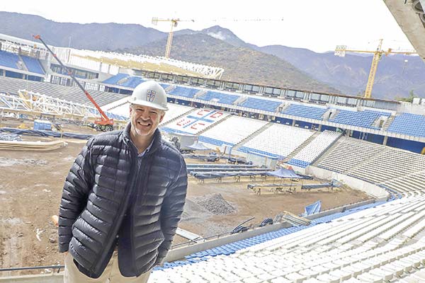 <p>Juan Tagle: “El estadio Claro Arena tiene el potencial de poder duplicar o más los ingresos de Cruzados”</p>