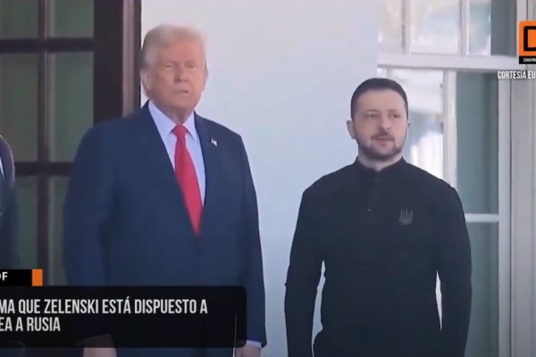 <p>Ahora en DF | Trump afirma que Zelenski está dispuesto a ceder Crimea a Rusia</p>