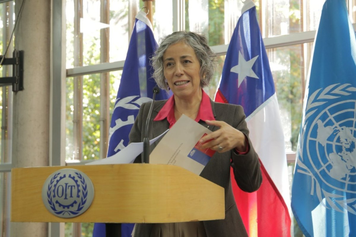 <p>Pamela Gana, superintendenta de Seguridad Social.</p>