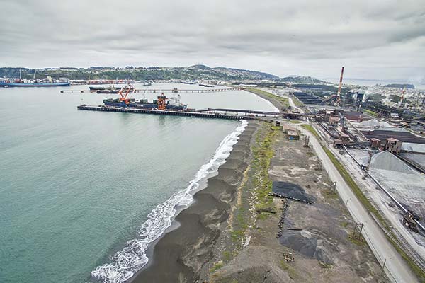 CAP crea filial para negocio portuario, donde ya es el tercer operador del país
