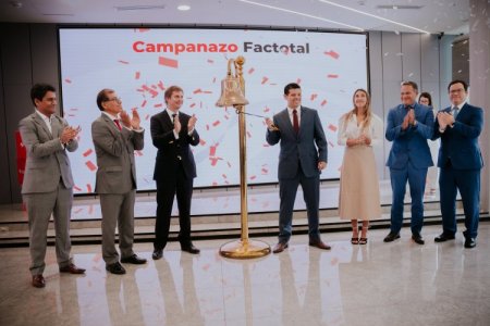 Chilena Factotal celebra primera emisión pública por US$ 2 millones en el mercado de valores de Perú