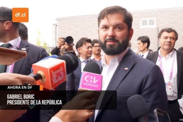 <p>Ahora en DF | Boric por caso ProCultura: “Tengo una absoluta tranquilidad respecto a todo lo que he hecho"</p>