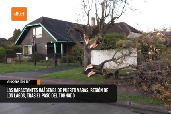 <p>Ahora en DF | Las imágenes que dejó el paso del tornado en Puerto Varas</p>