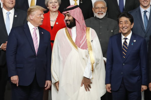 <p>Donald Trump y Mohammed bin Salman.</p>
